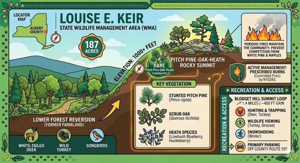 Thematic Map: Louise Keir WMA Infographic
