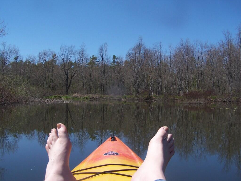 Photo: Feet on the Deck Photo: Feet on the Deck