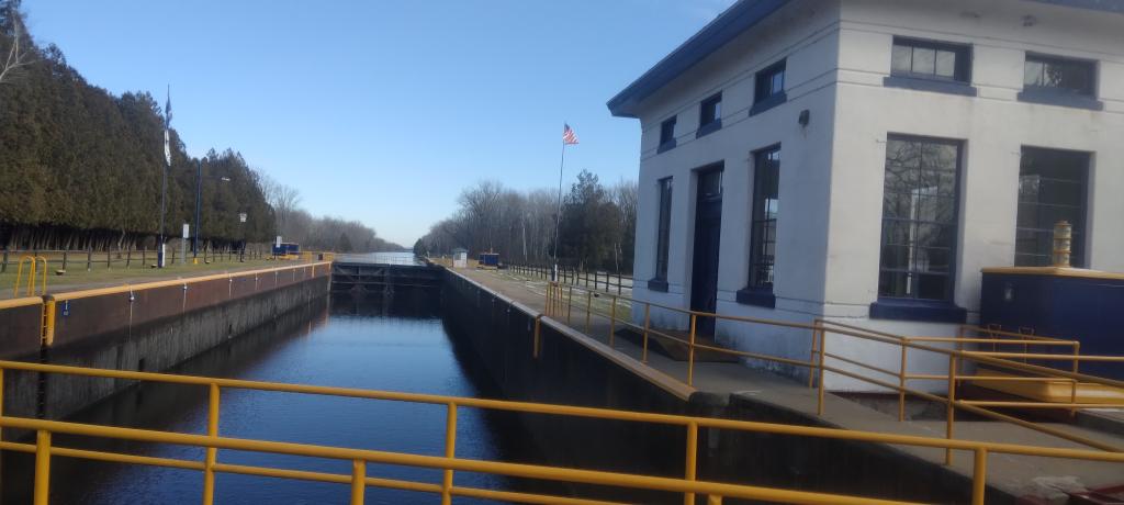 Photo: Lock 21 on the Barge Canal