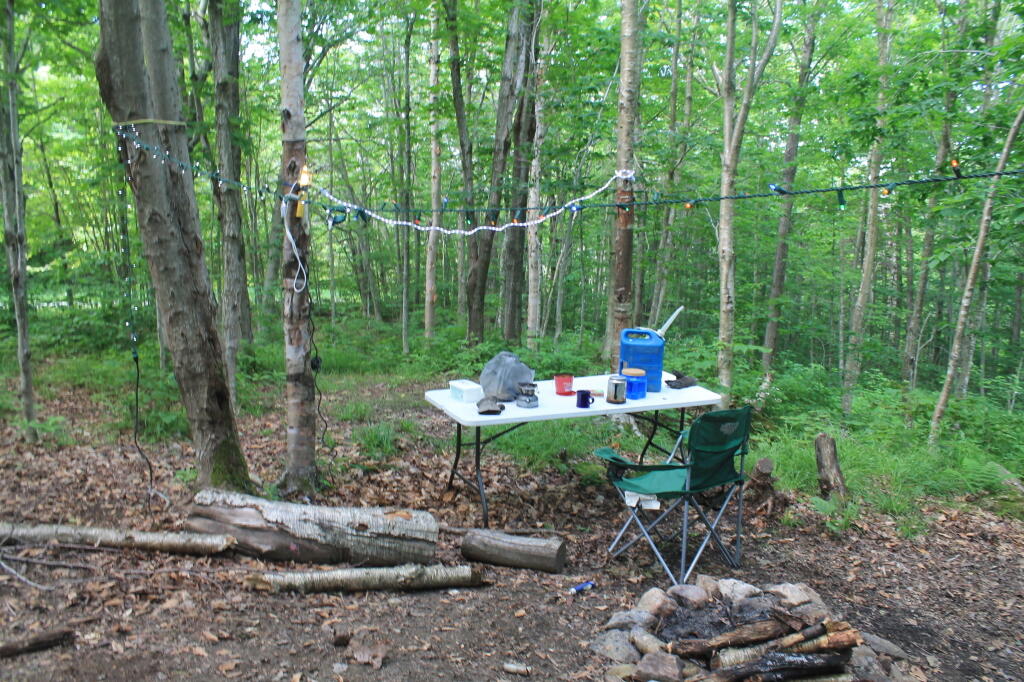 Photo: Camping on Branch Pond Road
