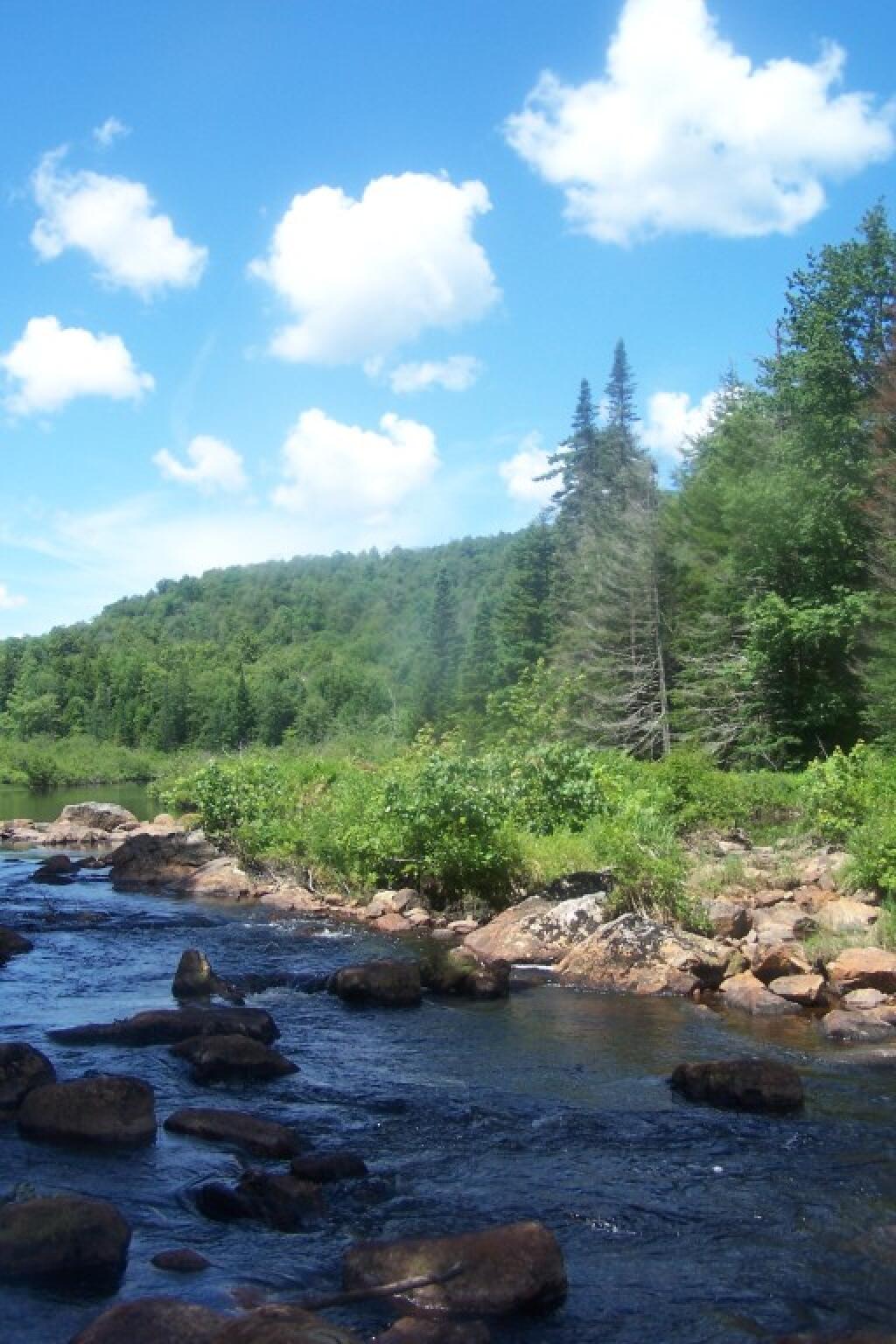 Photo: Rocks on River
