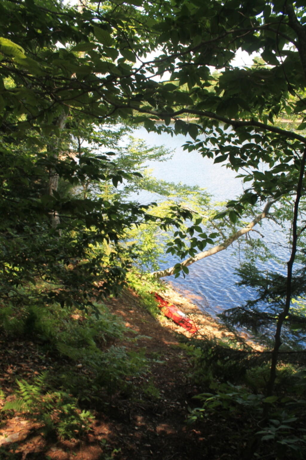 Photo: Lake from the Campsite