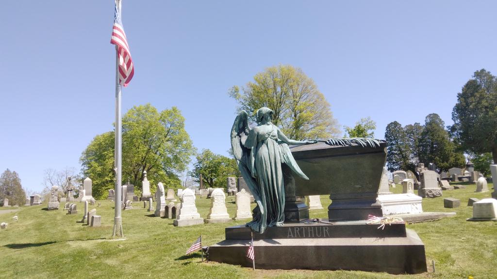 Photo: Chester Arthur's Grave