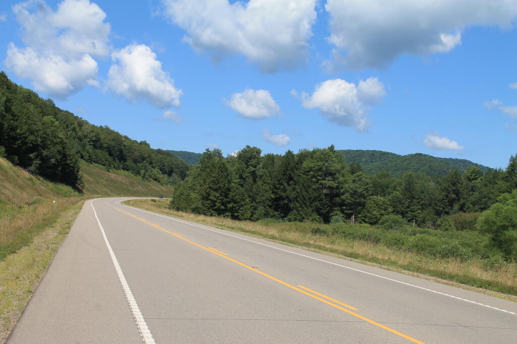 Photo: Descending Denton Mountain (2400 ft)