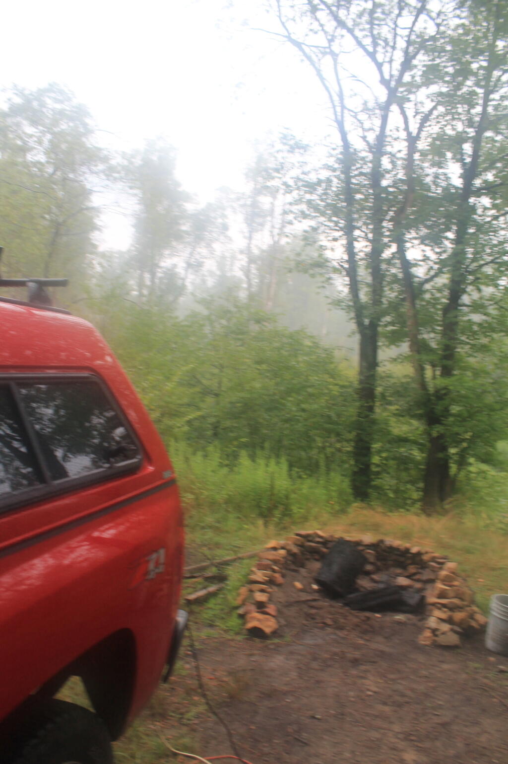 Photo: Rain Over the Campsite