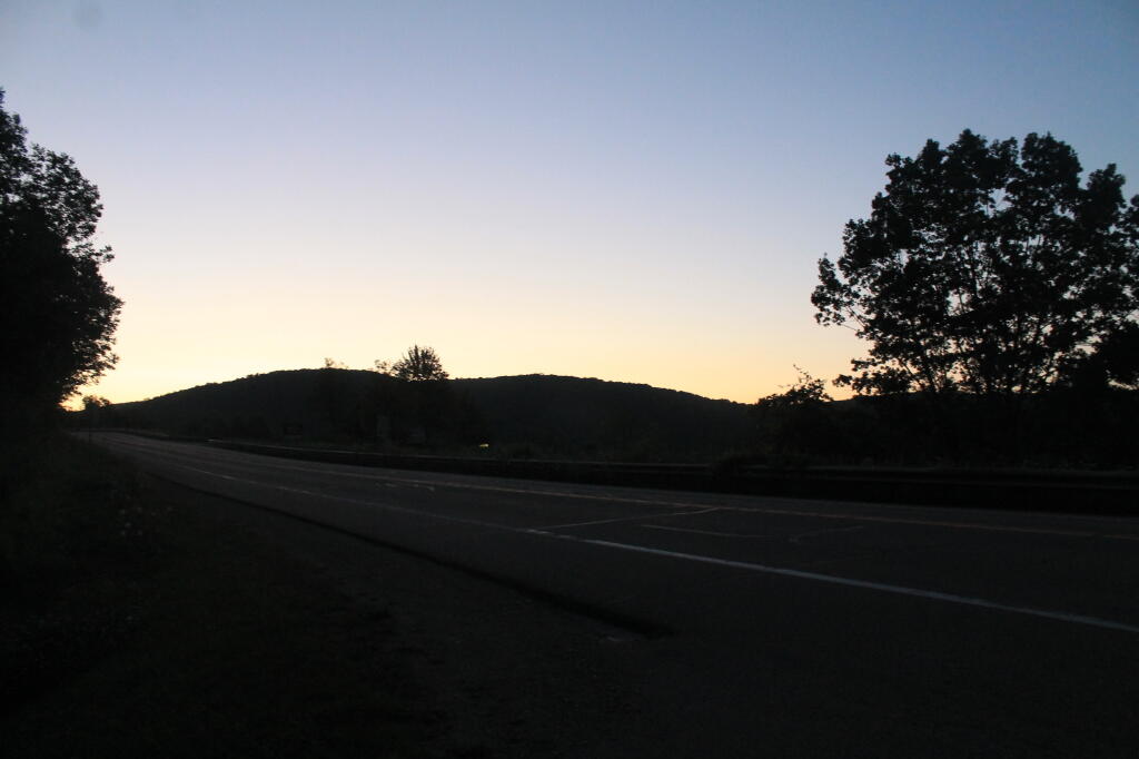 Photo: Darkness on Kinzua Road