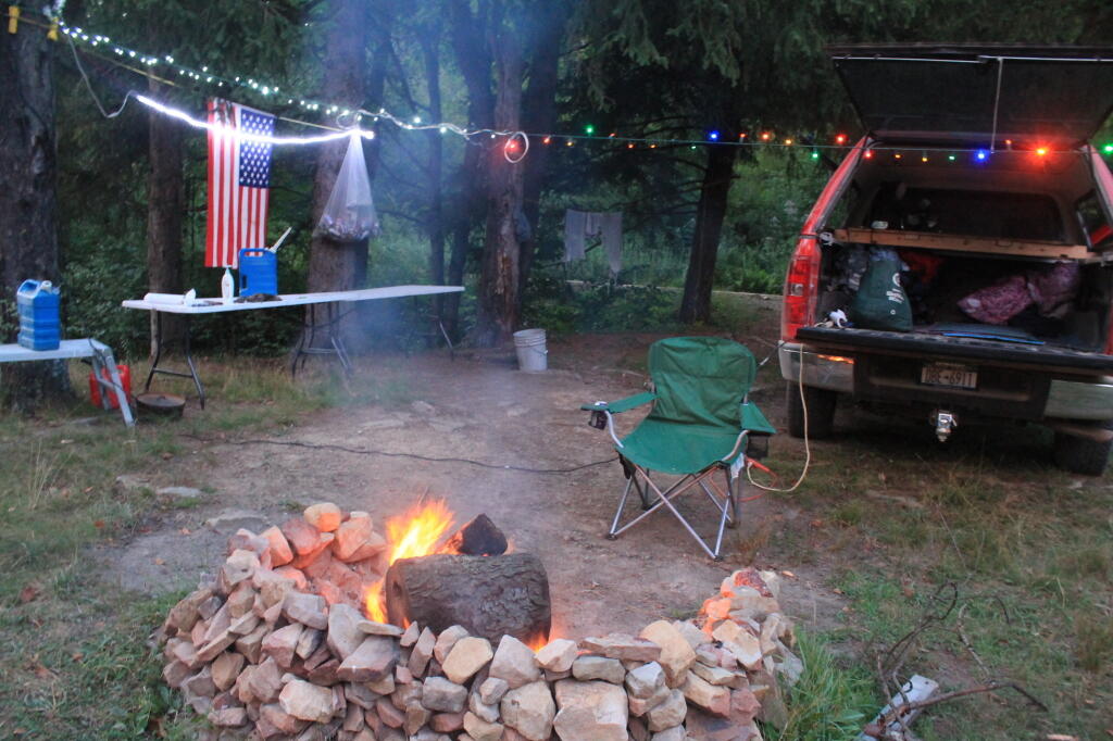 Photo: Camping with Lots of Light