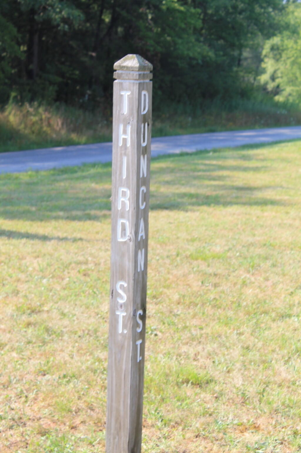 Photo: Third and Duncan Street Historic Marker
