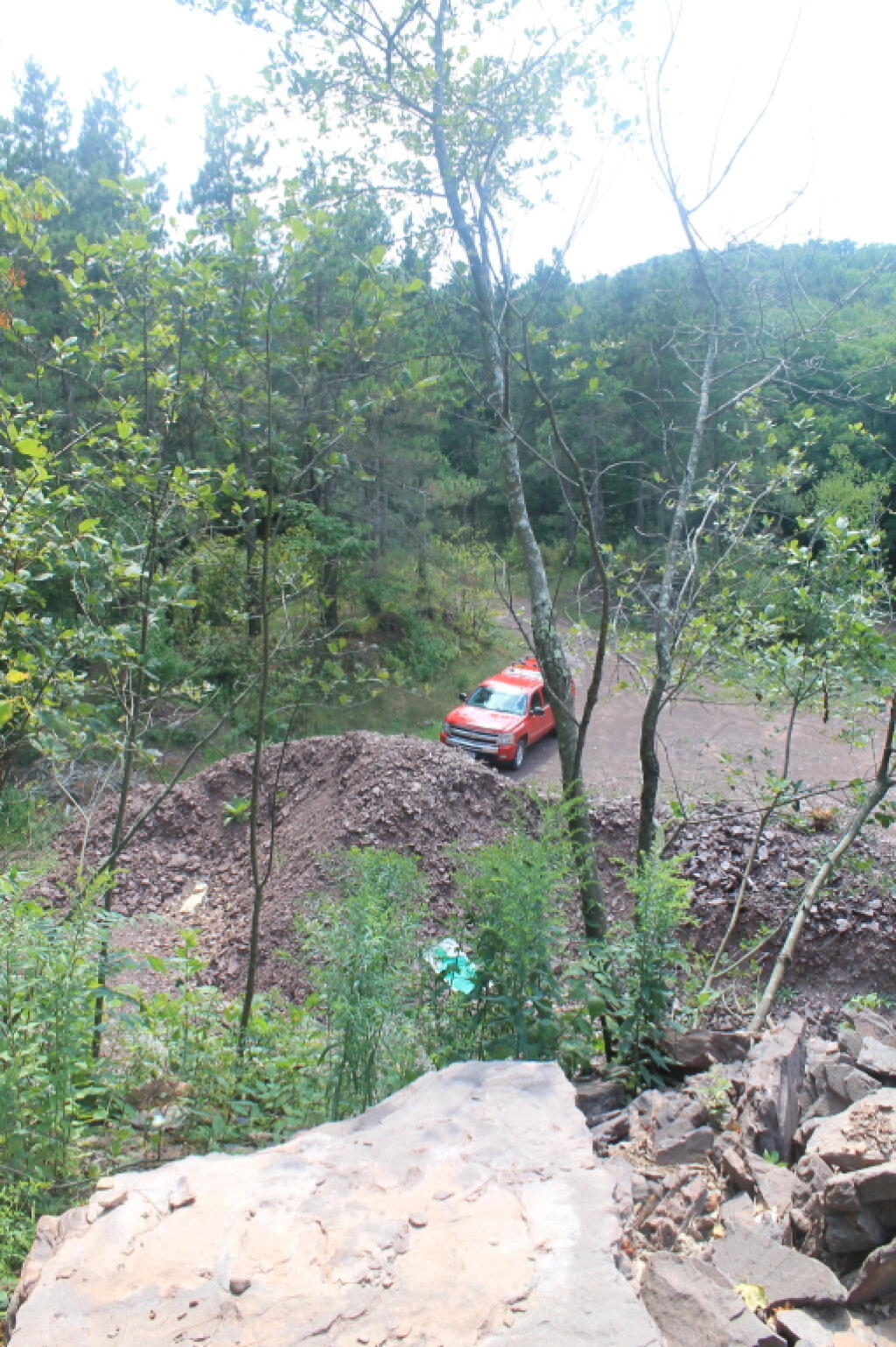 Photo: Parked in Gravel Pit