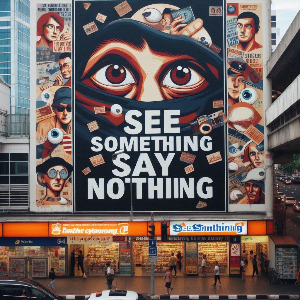Photo: See Something, Say Nothing Photo: See Something, Say Nothing