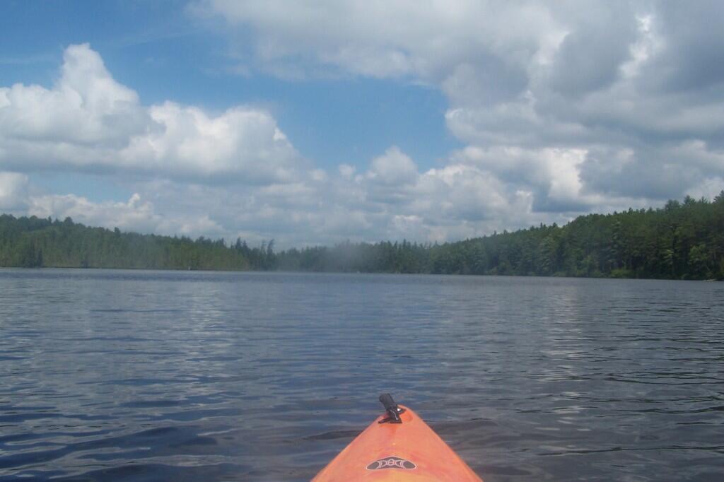 Photo: Heading out on Osgood Pond