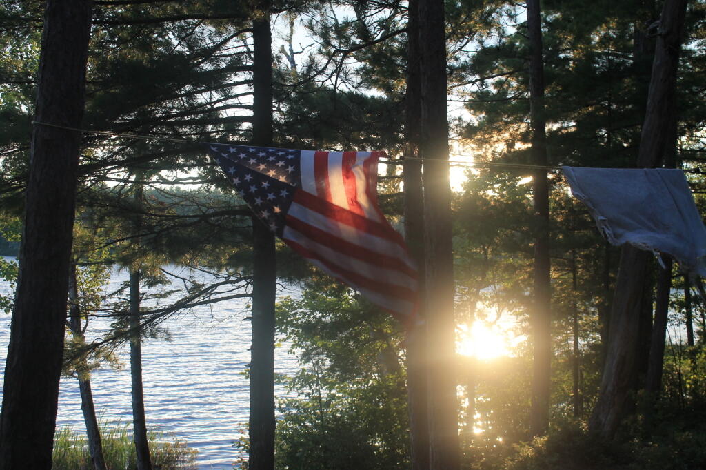 Photo: Sunset from Camp