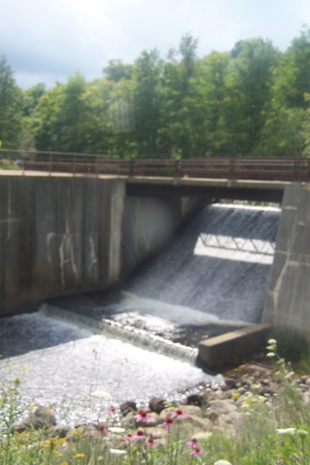 Photo: Lows Upper Dam Spillway