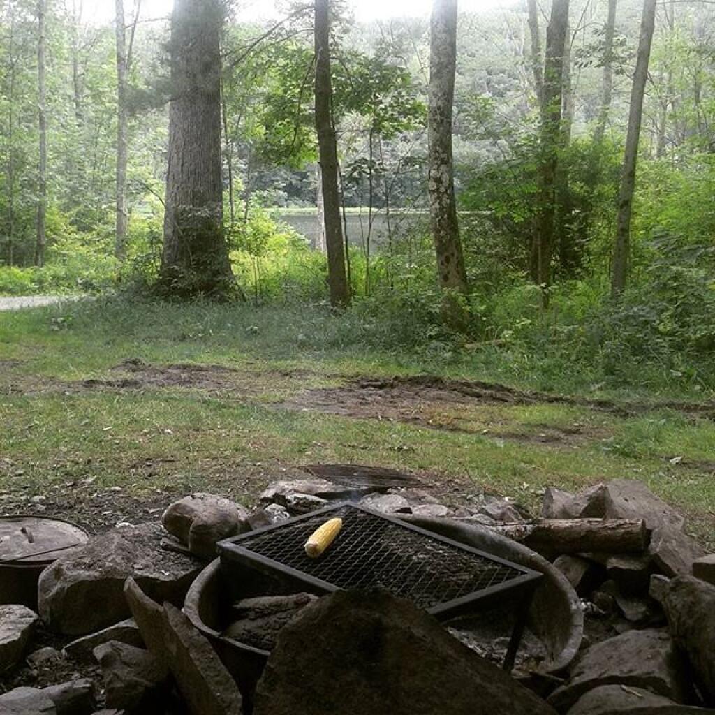 Photo: Decent view of the lake from camp
