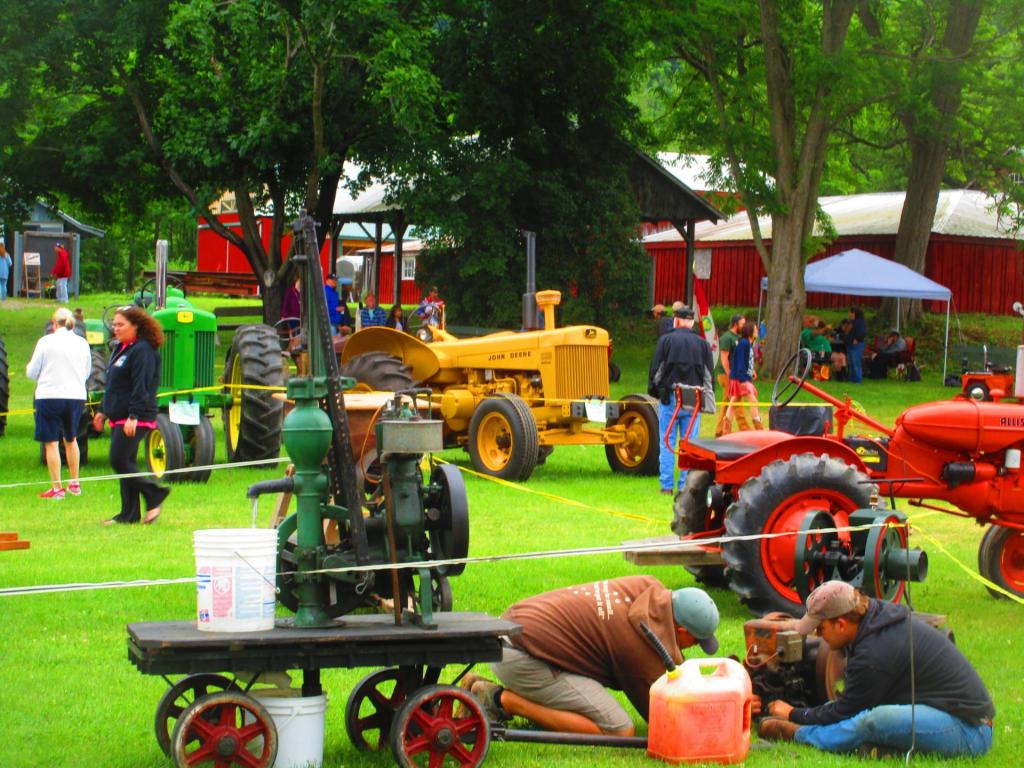 Photo: Getting the Water Pump Running