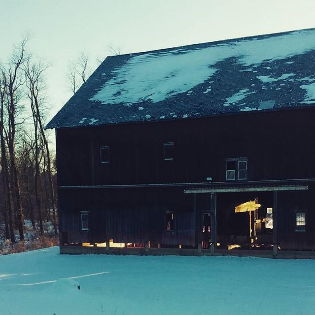 Photo: The big barn they moved across the road
