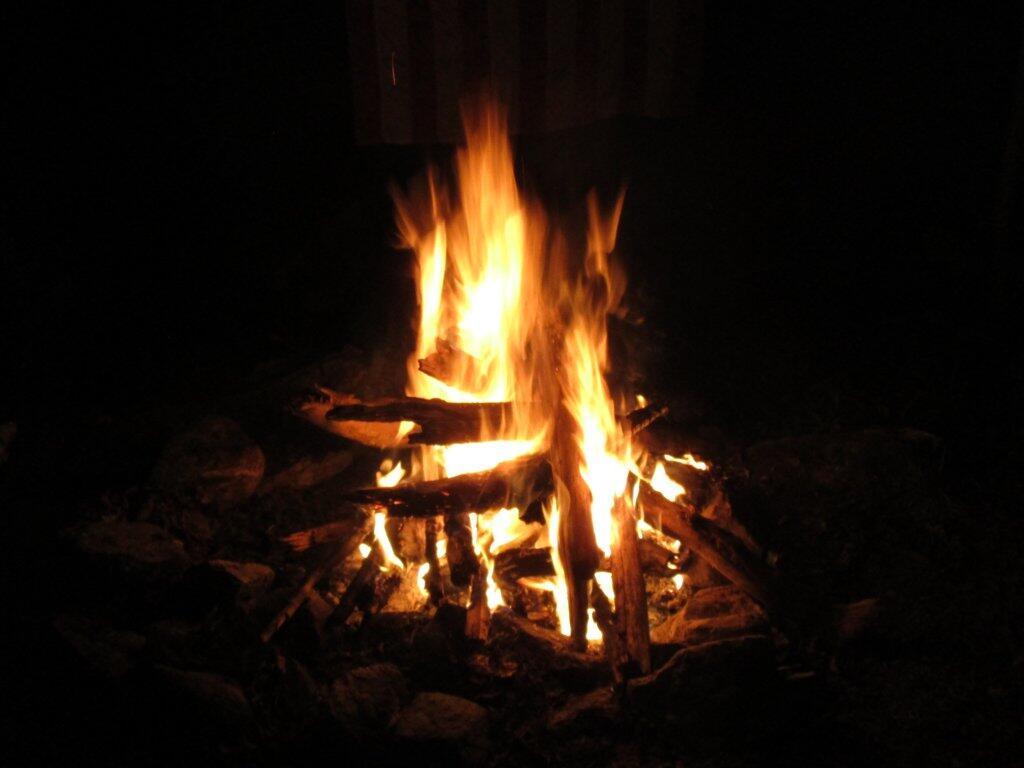 Photo: Friday Night By The Fire