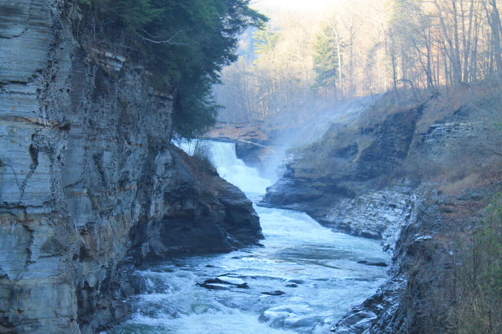 Photo: Fog Off the Falls Photo: Fog Off the Falls