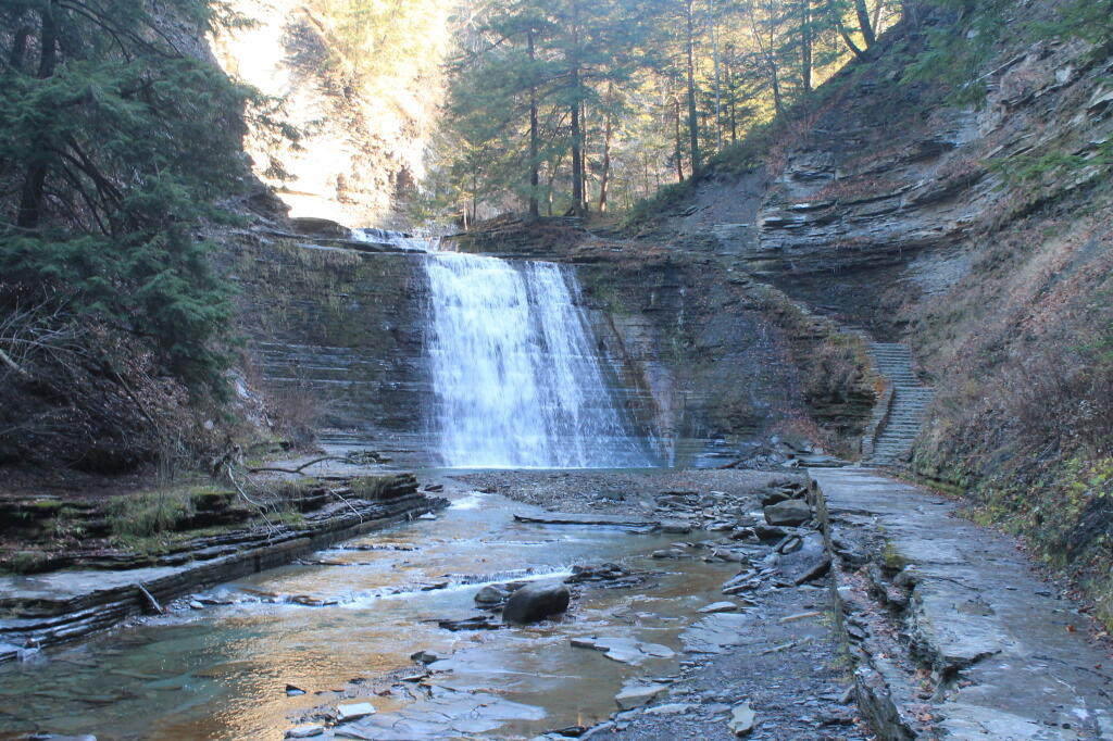 Photo: Middle Falls - Back Further