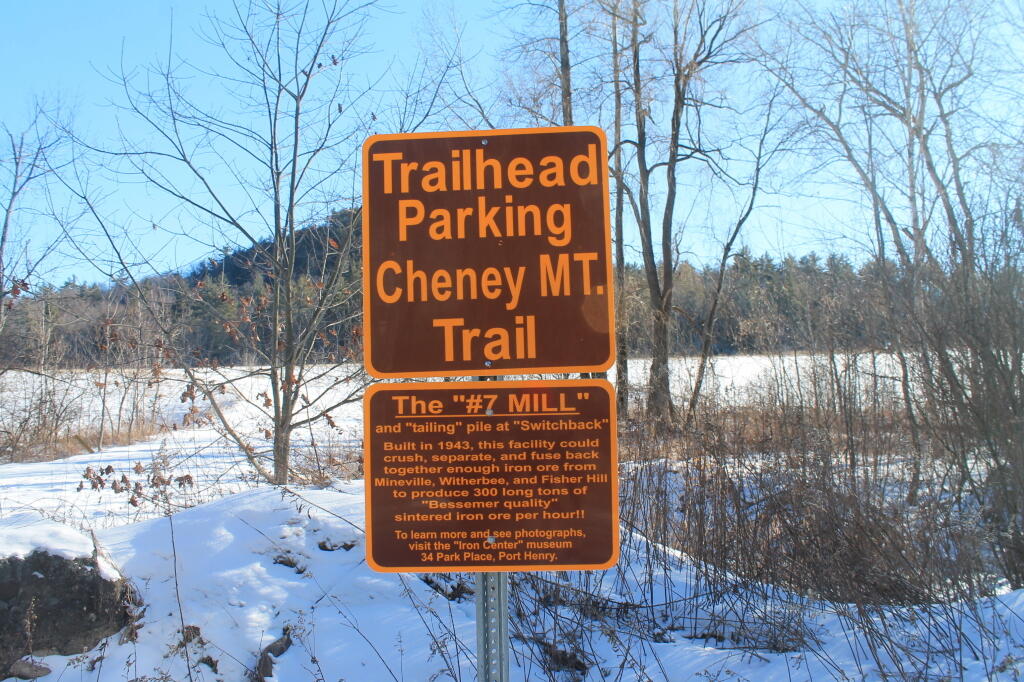 Photo: Trailhead Parking at Cheney Mountain