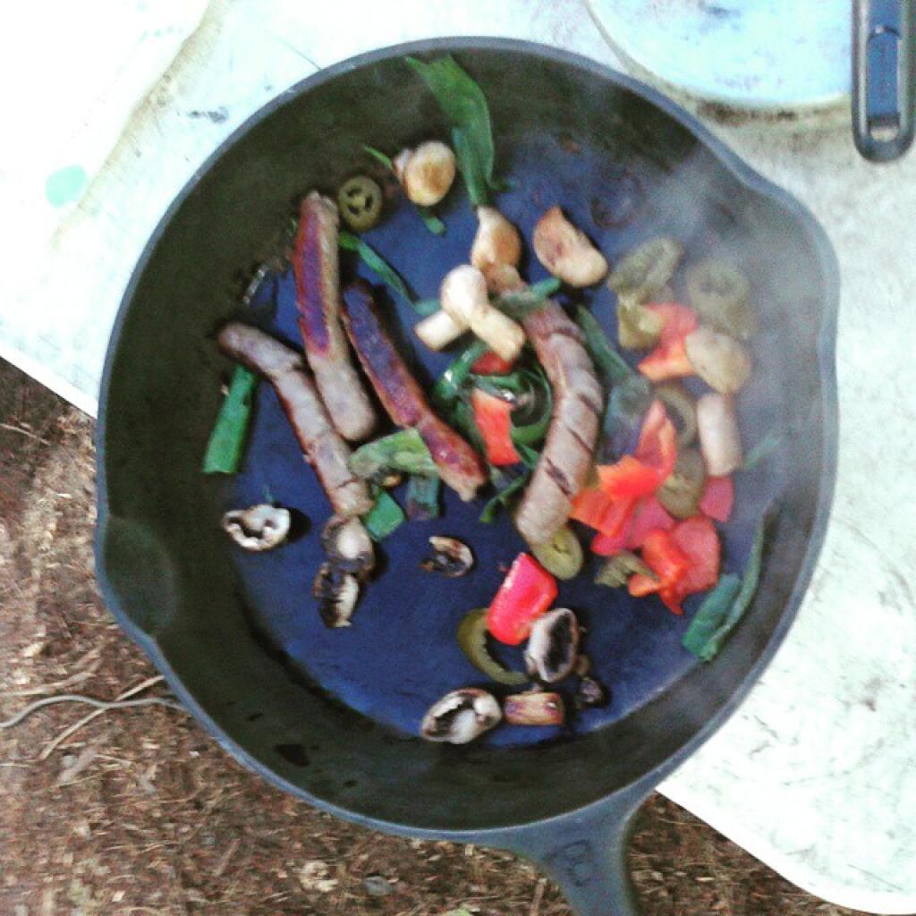 Photo: Colorful breakfast -  just add eggs