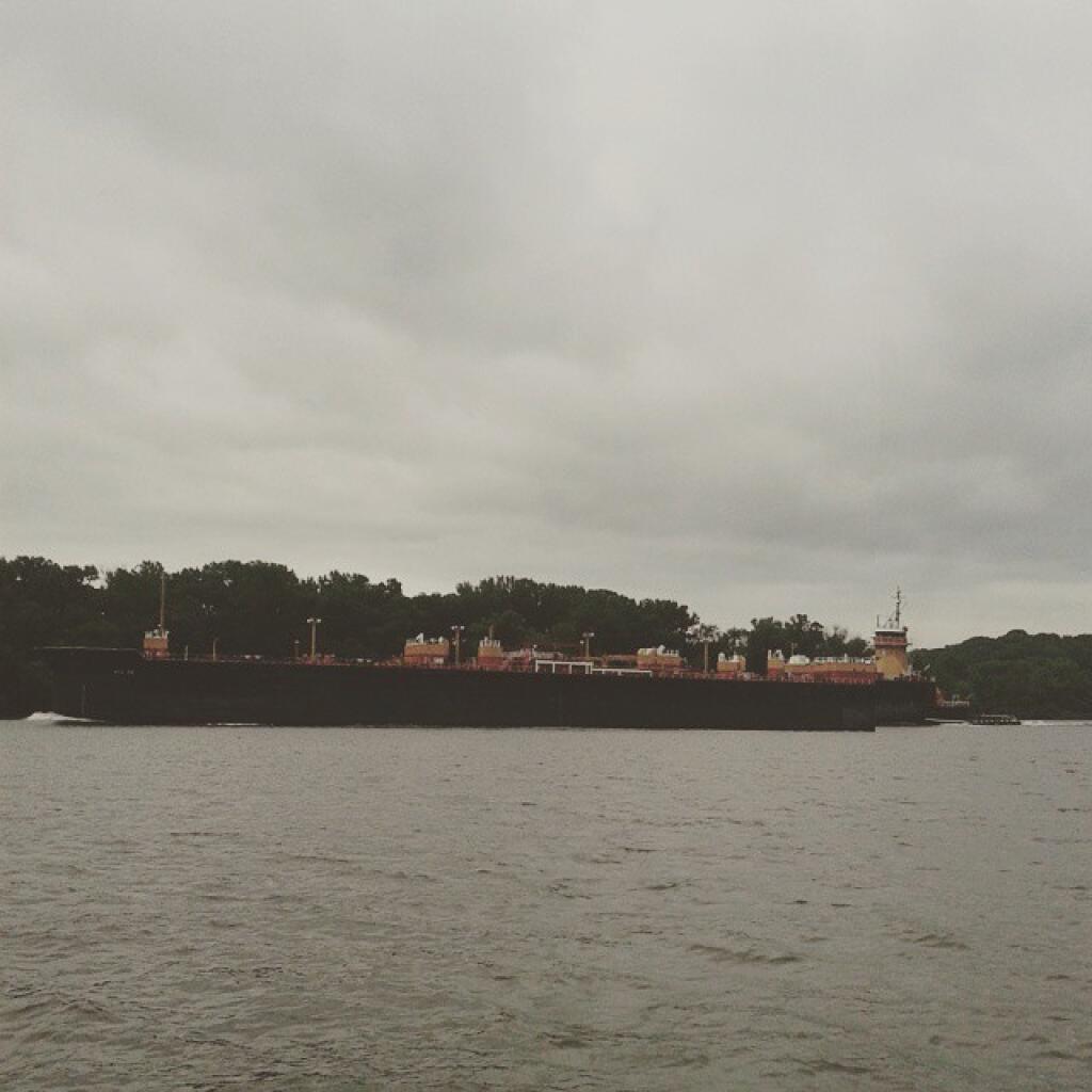 Photo: Big barge