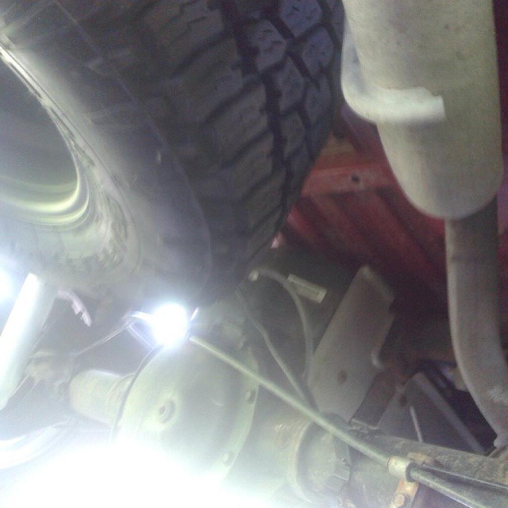 Photo: A 35 Inch spare fits... Pleasantly surprised