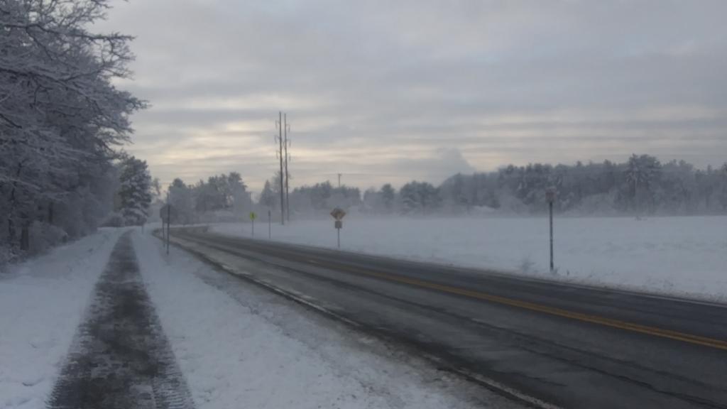 Photo: Walking along Van Dyke Road