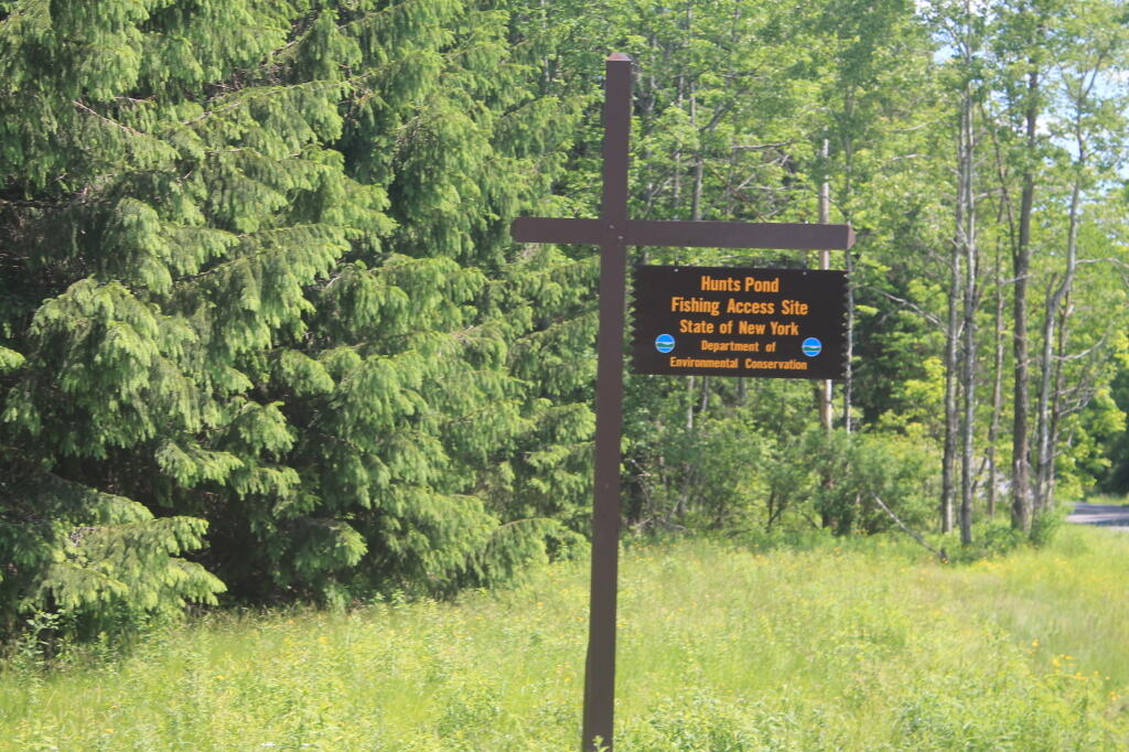 Photo: Hunts Pond State Forest Sign