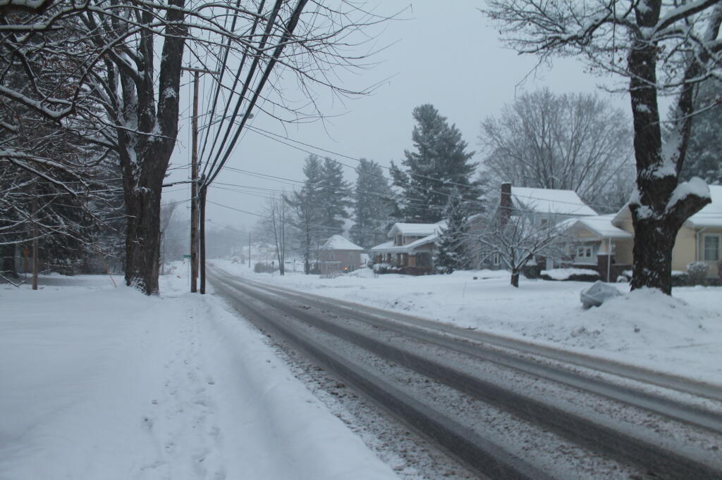 Photo: Snowy Delaware Avenue