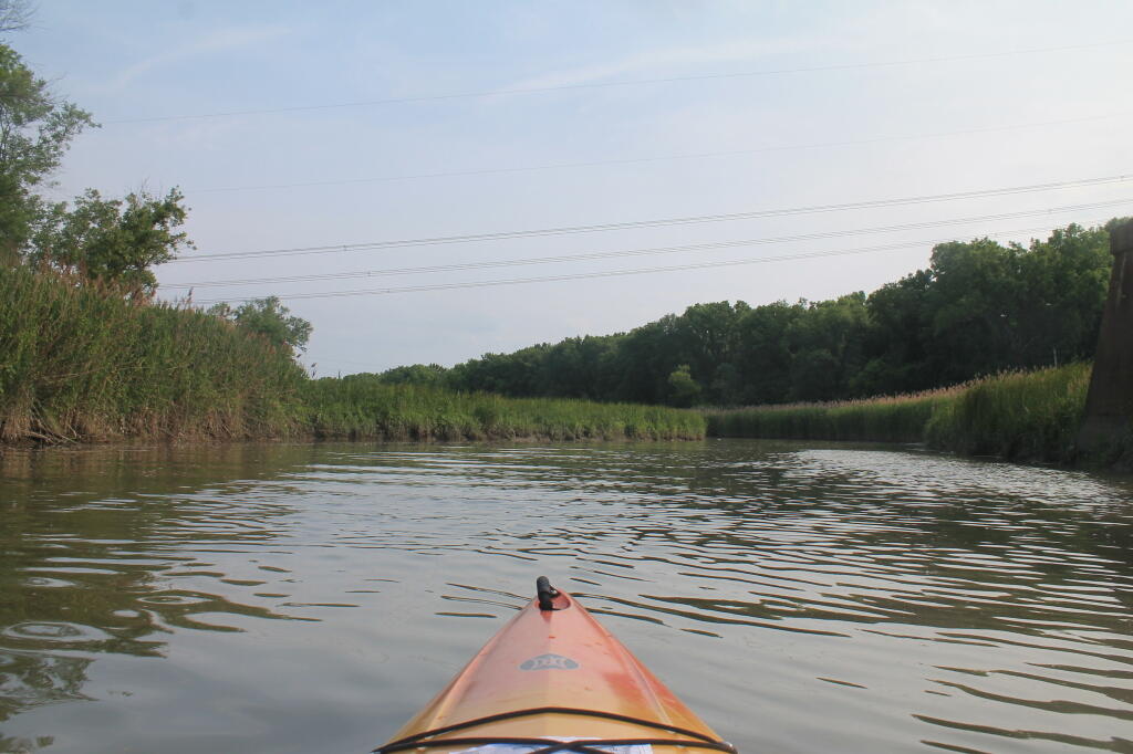 Photo: Along the outlet