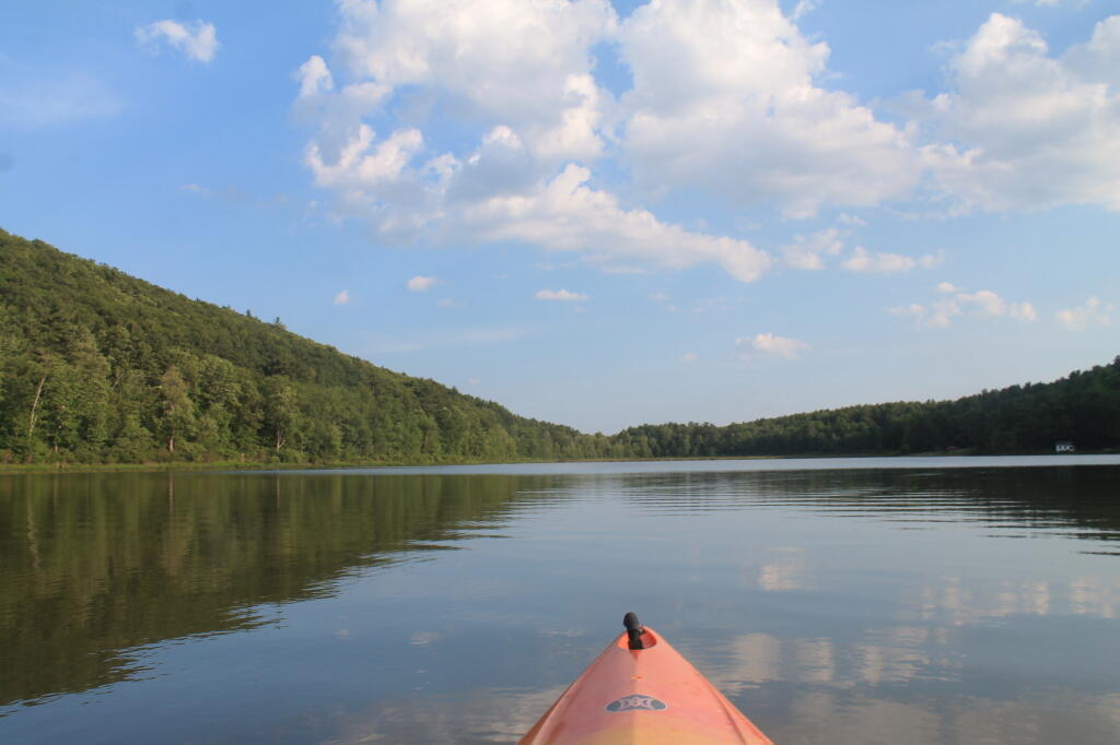 Photo: Exploring Limekiln Lake