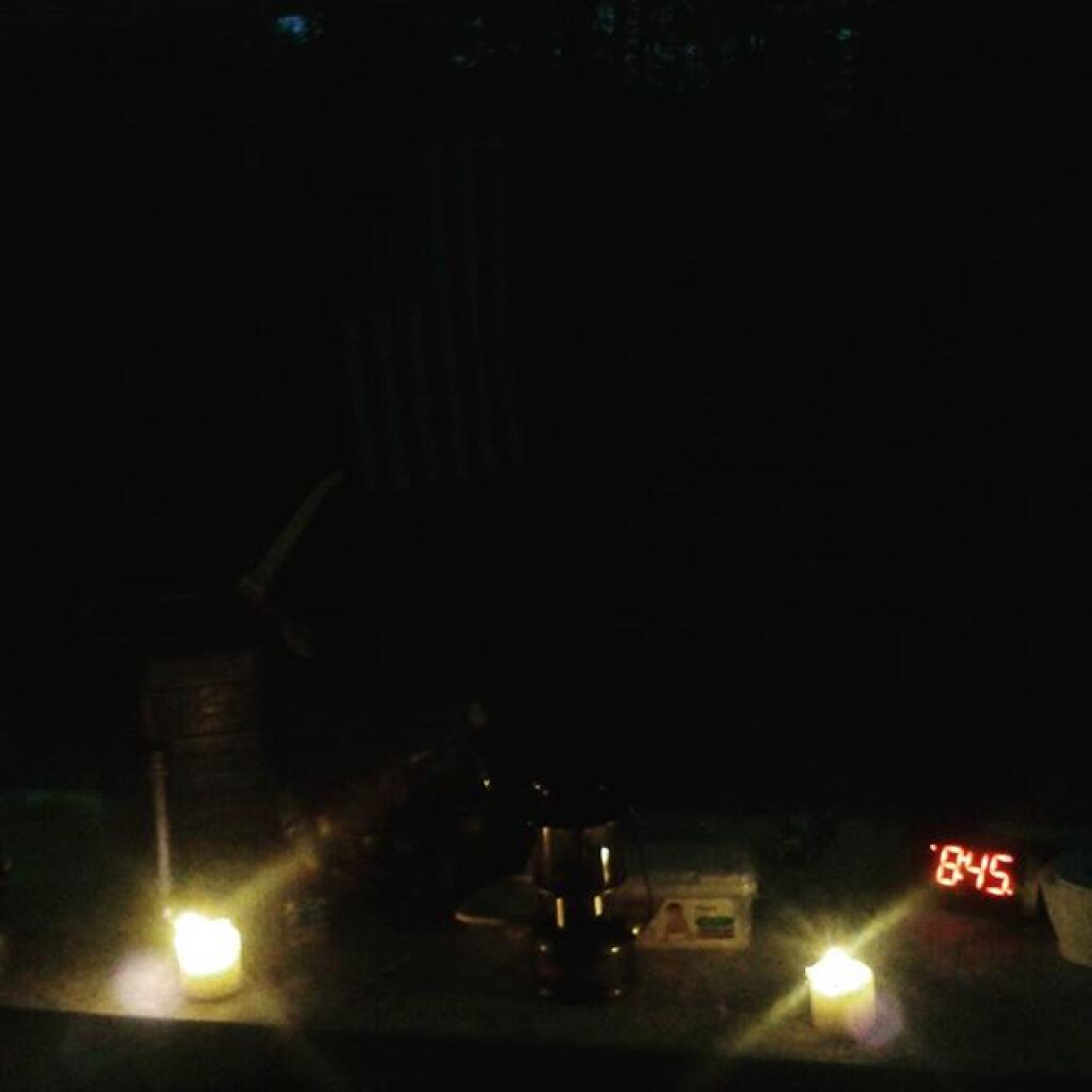 Photo: Last night