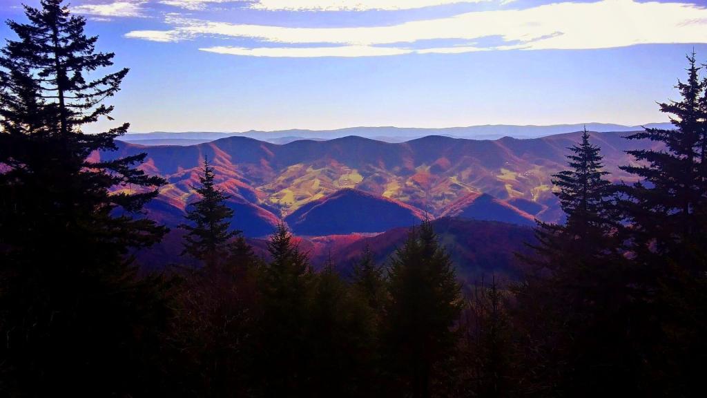 Photo: East from Spruce Knob Summit