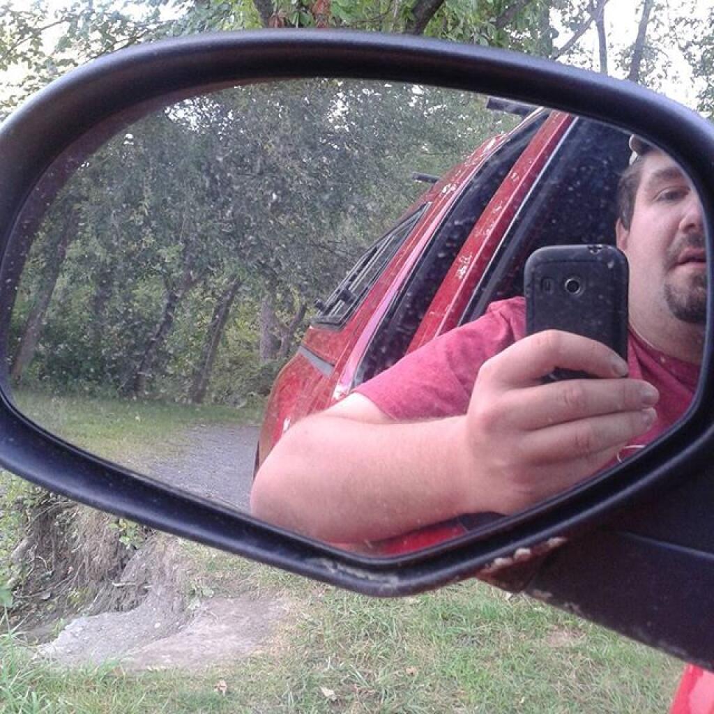 Photo: Big Red Selfie