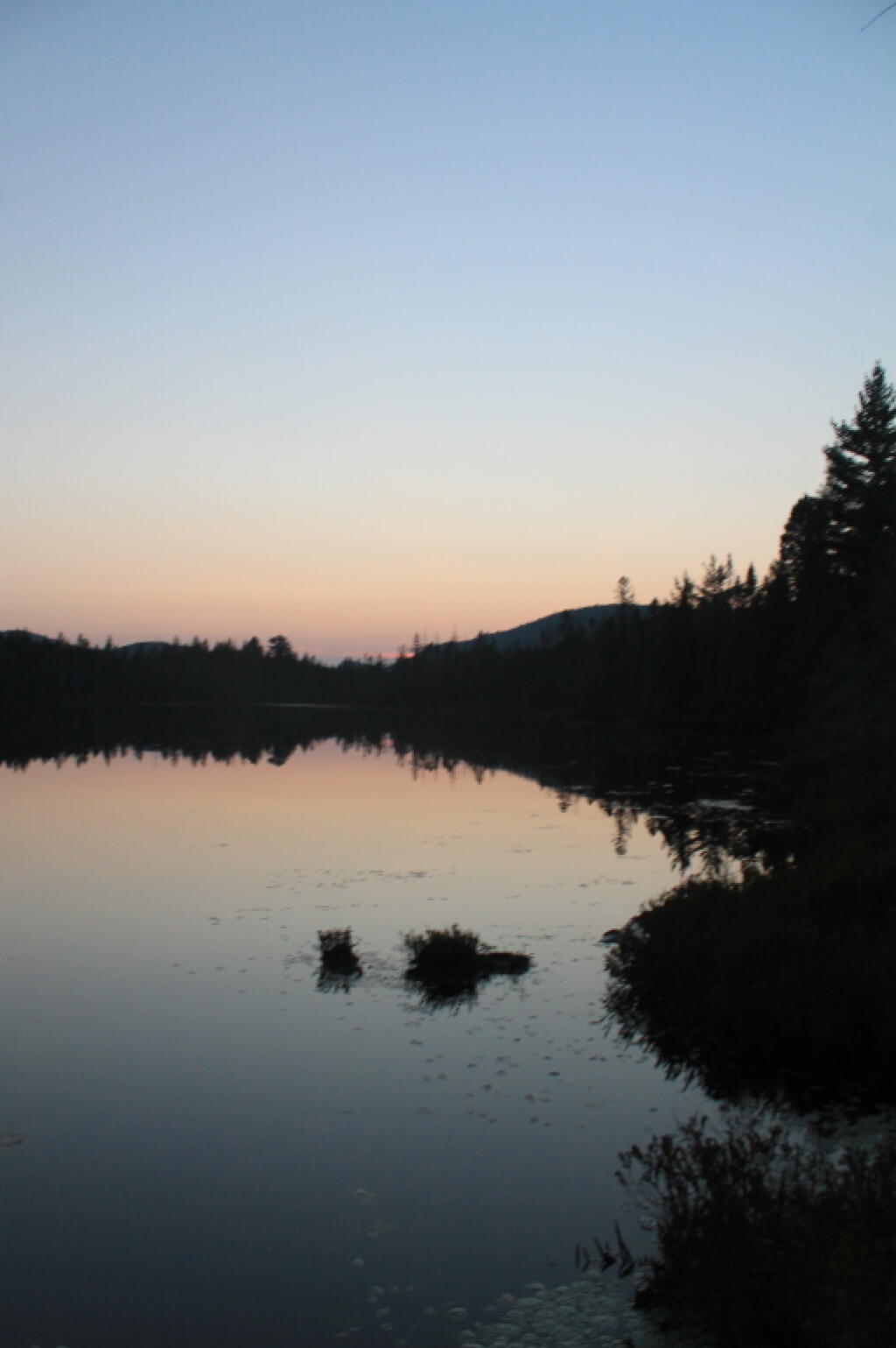 Photo: After Sunset at Helldiver Pond