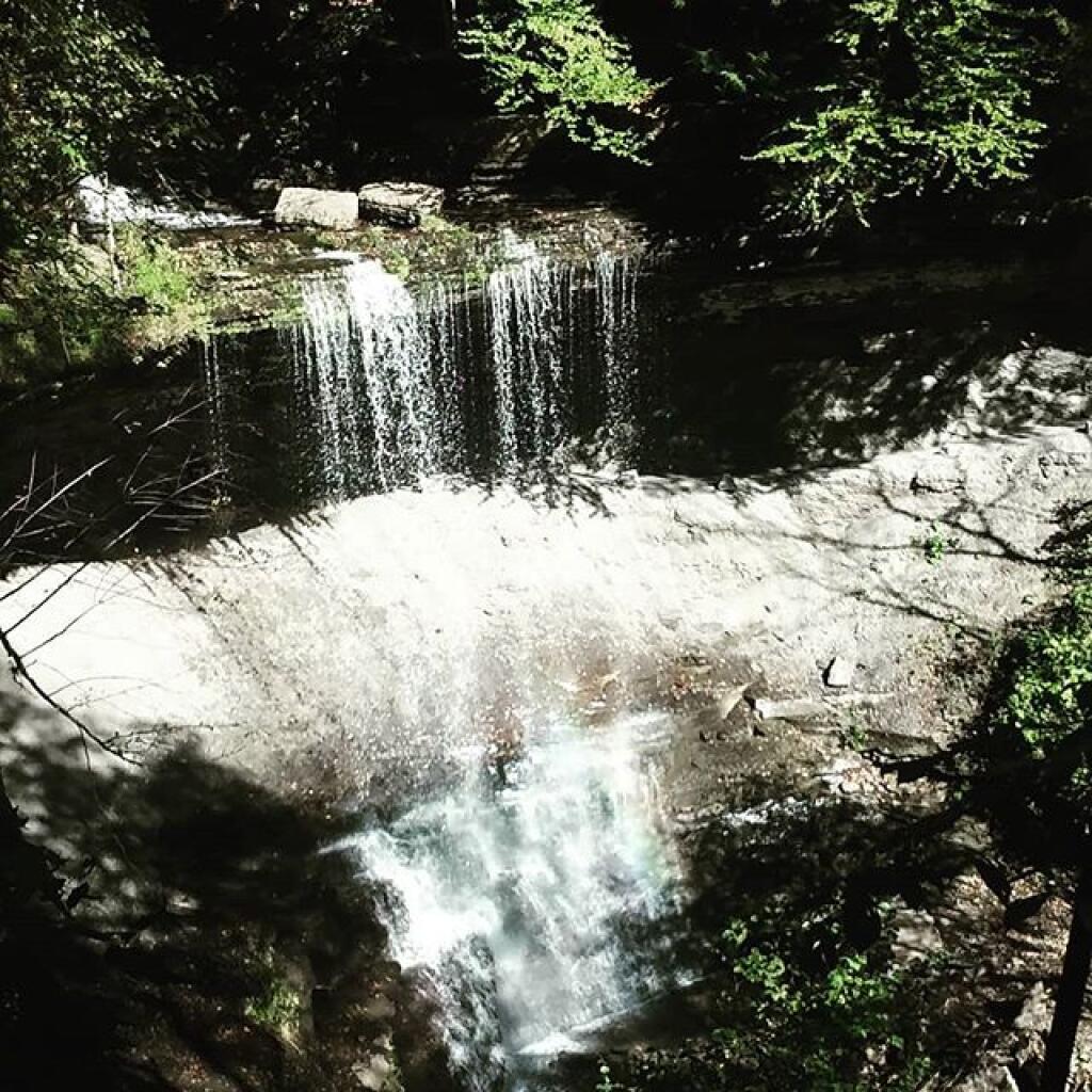 Photo: Quite a bit of water going over Tinker Falls