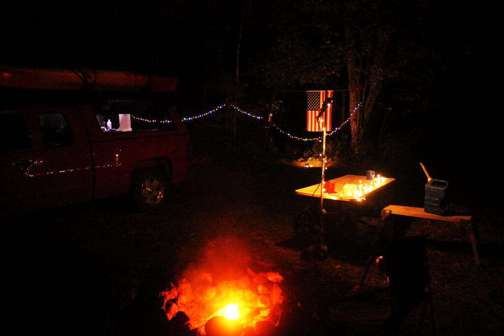 Photo: Brightly Lit Table for Cooking