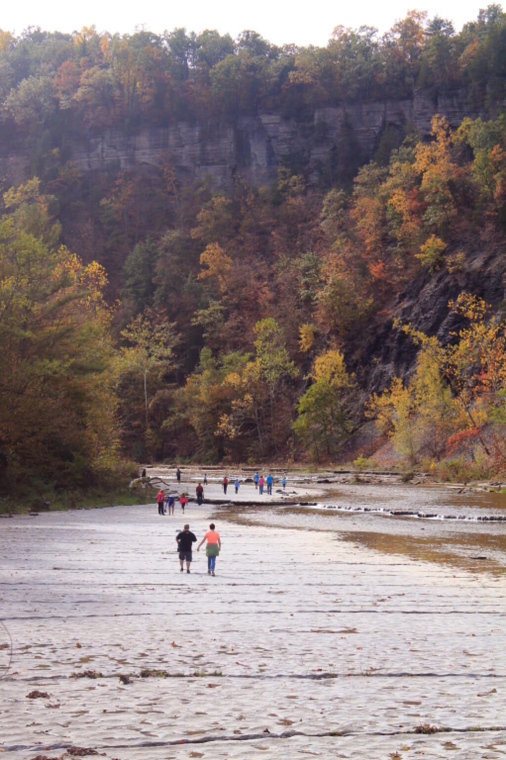 Photo: Walking Inside the Gorge