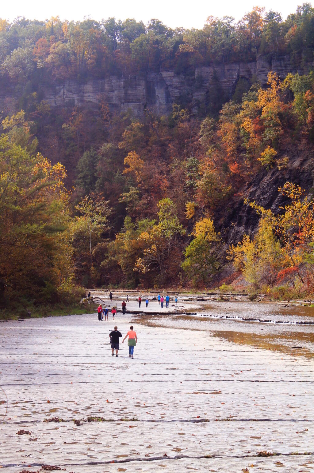 Photo: Walking through the Gorge