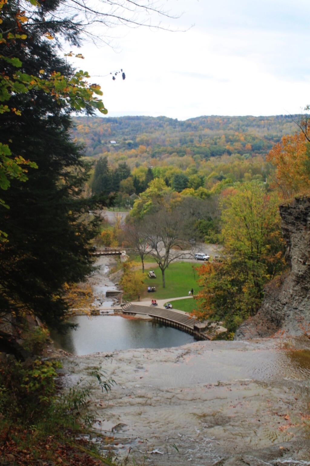 Photo: Down Lower Falls
