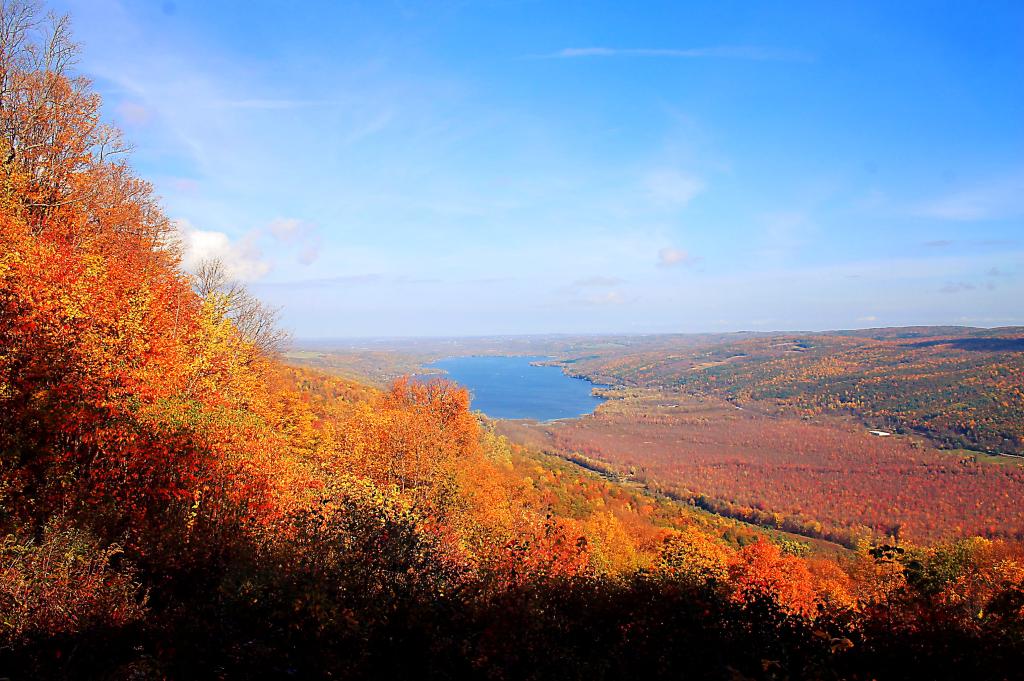 Photo: Honeoye Inlet and Honeoye Lake