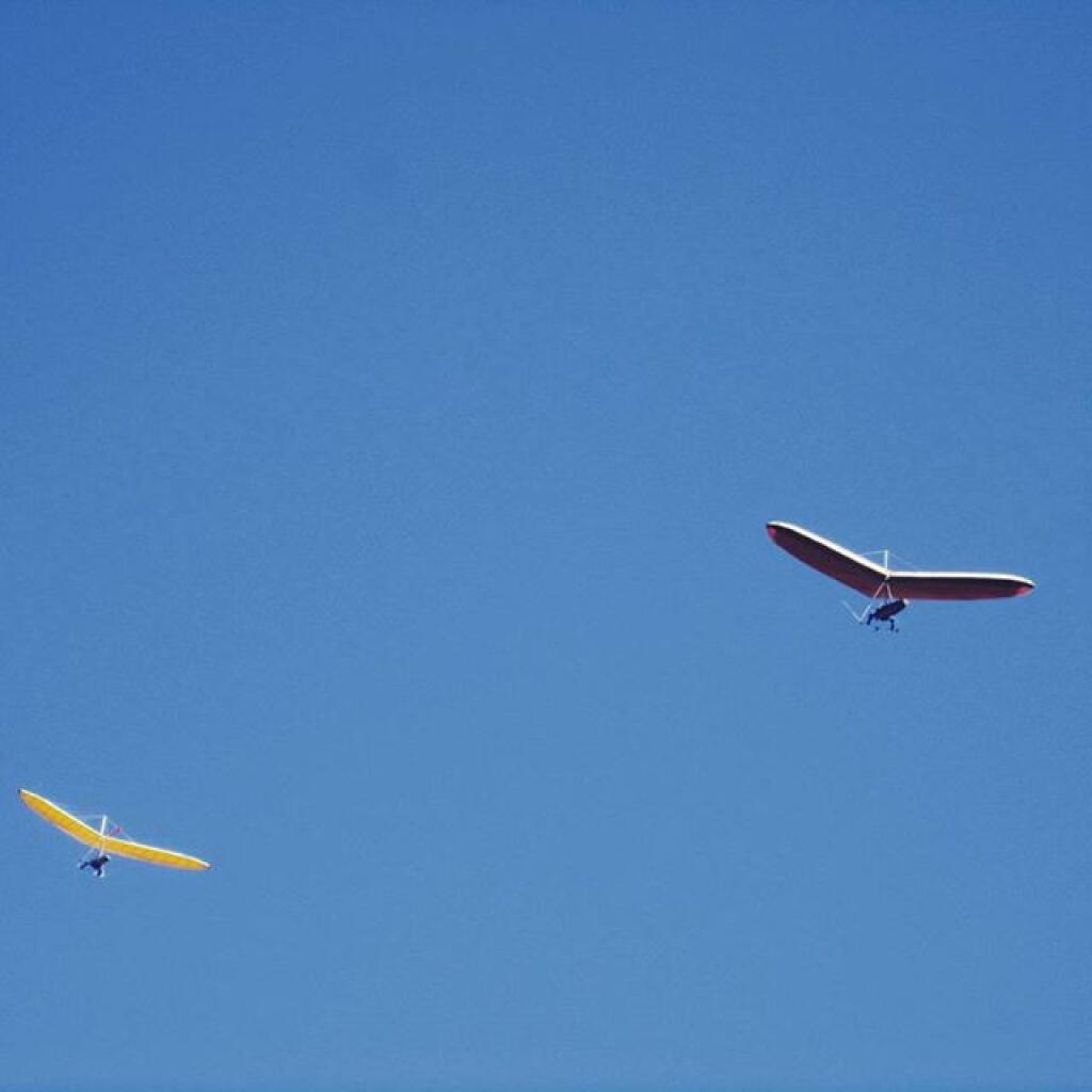 Photo: Hang Gliders above Greylock