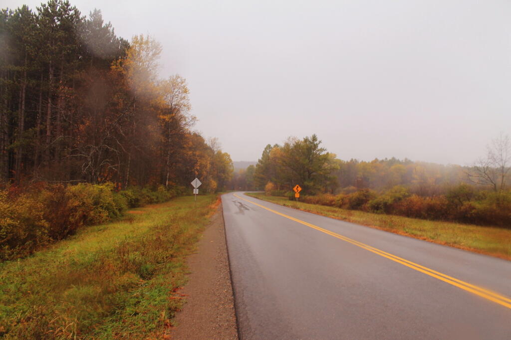 Photo: Spencer Woods Road in the Rain