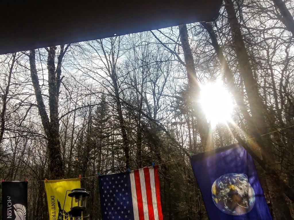 Photo: Yesterday morning had some brief times of sunshine