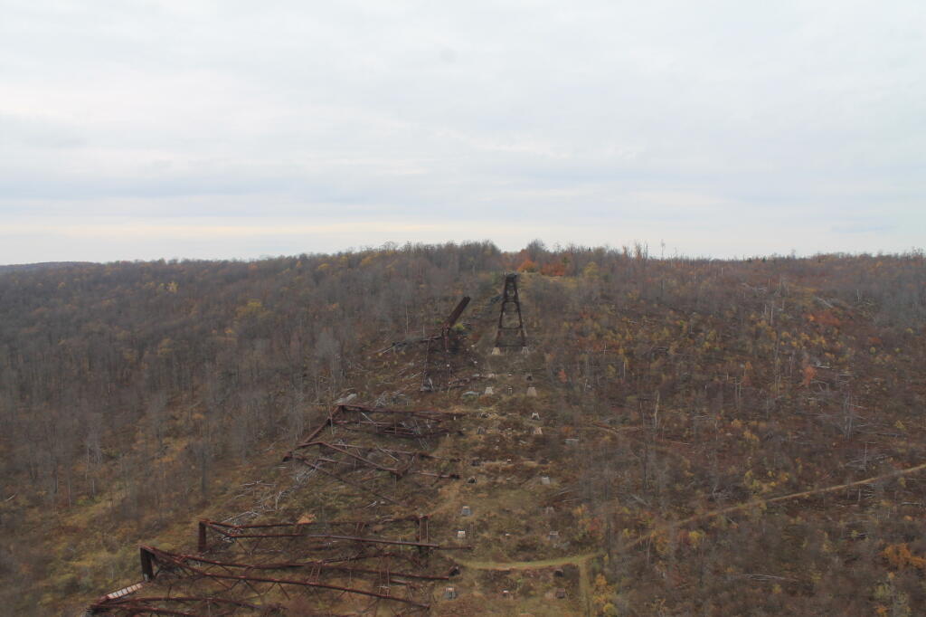 Photo: Remains of the Bridge
