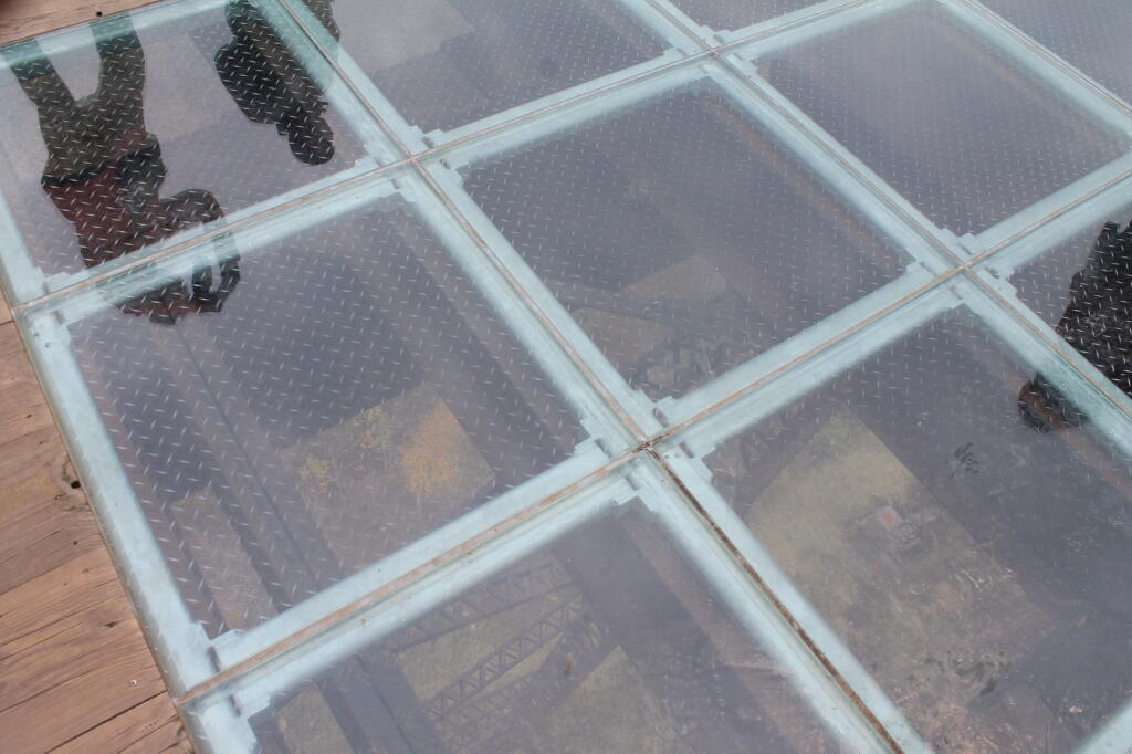 Photo: Glassed In End of Kinzua Bridge