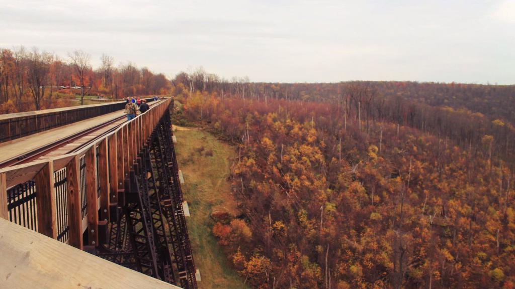 Photo: Edge of Kinzua Bridge