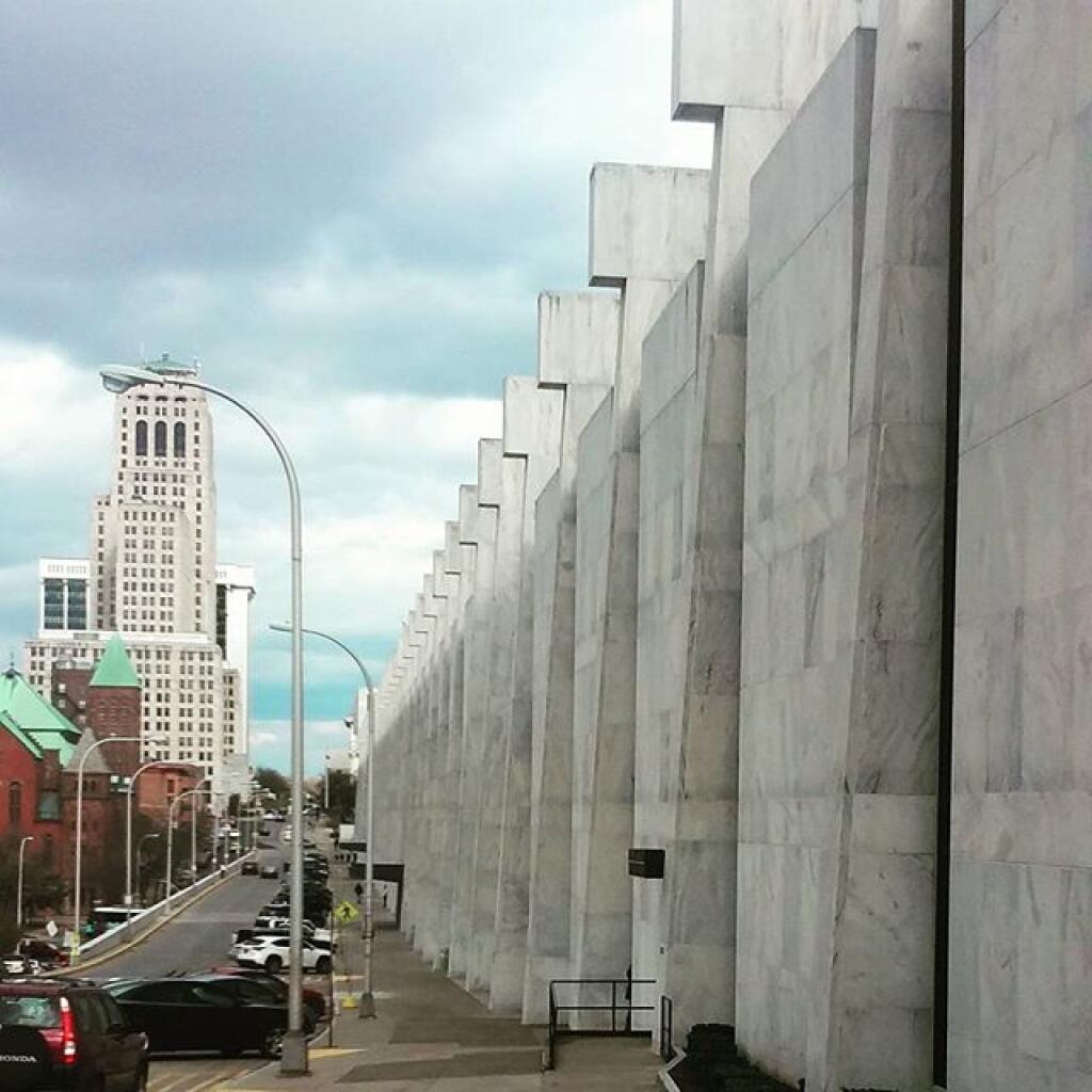Photo: At 1/4 mile, Swan St Building is the largest marble covered DMV Building in the world!