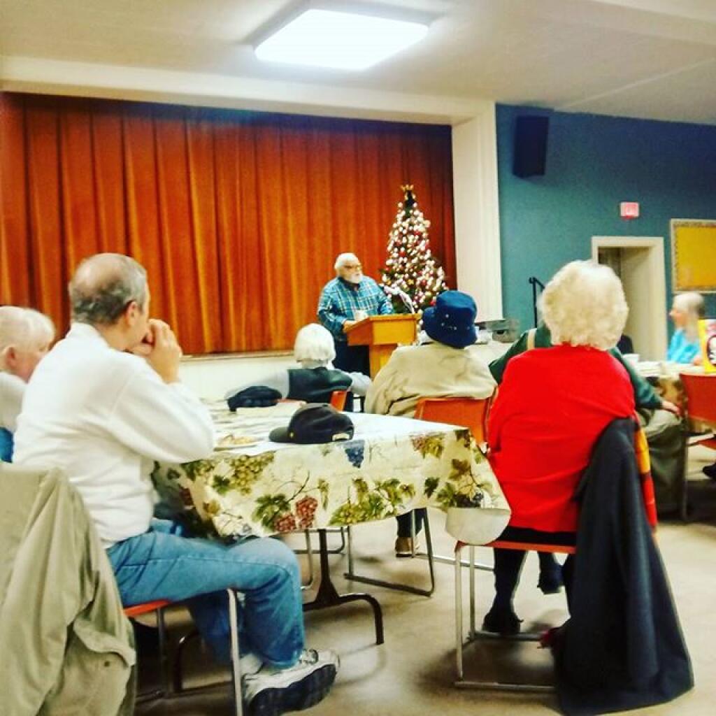 Photo: Ward Stone at the Save the Pine Bush Dinner